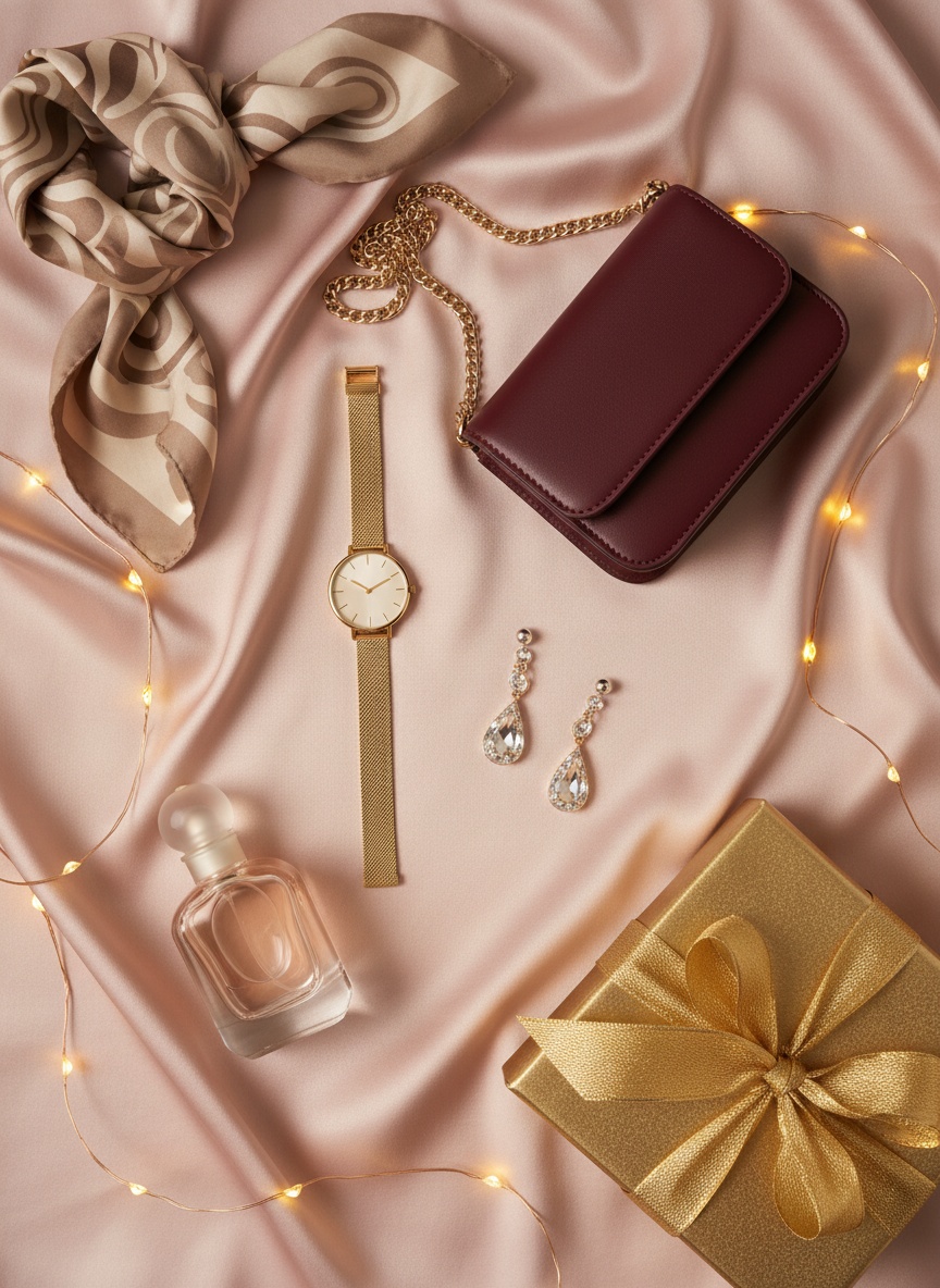 Christmas gifts for her – 12 ideas: earrings, a crossbody bag, a watch and more